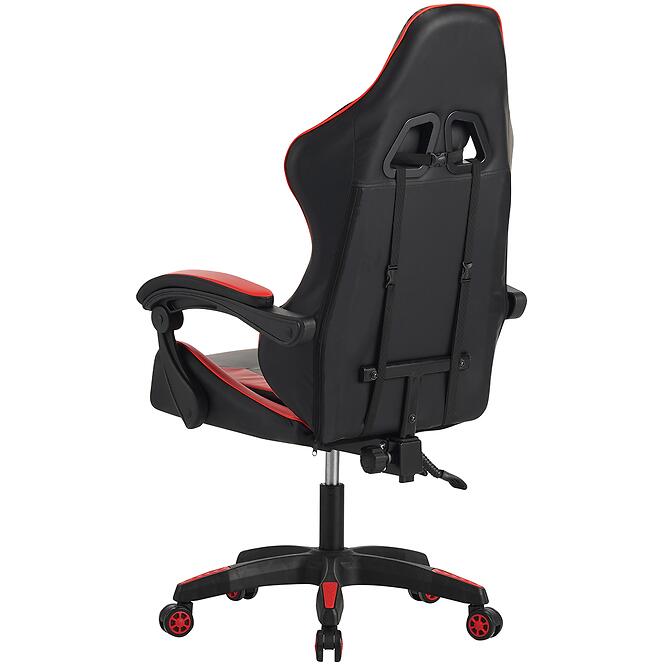 Gamer szék Antyd 8681 fekete/piros,6