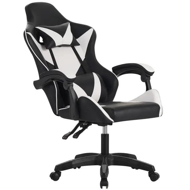 Gamer szék Diogenes 8683 fekete/fehér,6