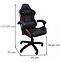 Gamer szék Herodion 8685 fekete/LED RGB,2