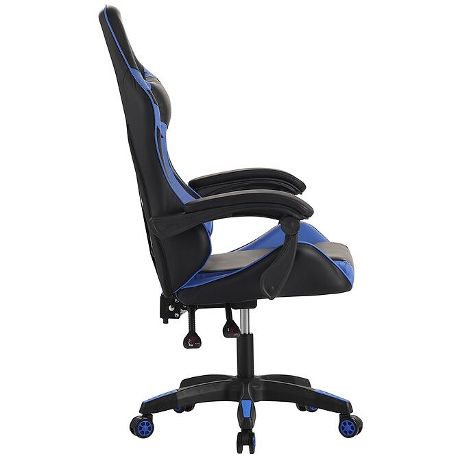 Gamer szék  Kastor 8687 fekete/kék,5