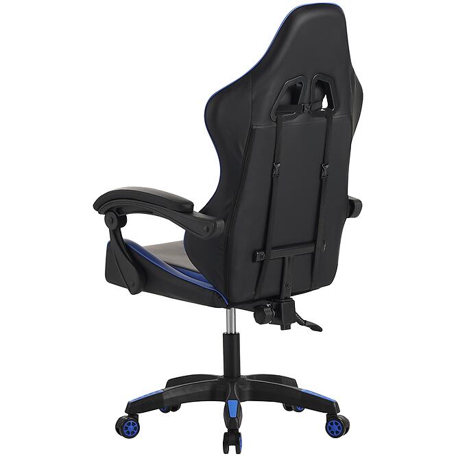 Gamer szék  Kastor 8687 fekete/kék,6