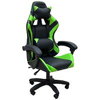 Gamer szék Kastor 8688 fekete/zöld