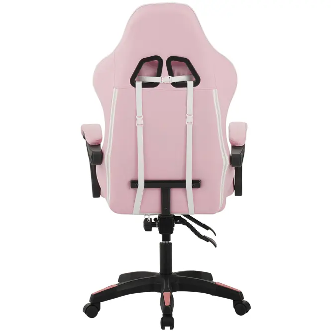 Gamer szék Kastor 8689 fehér/rózsaszín,6