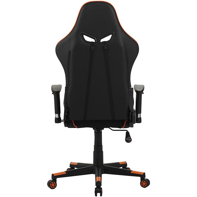 Gamer szék Backhus 8059 fekete/narancs