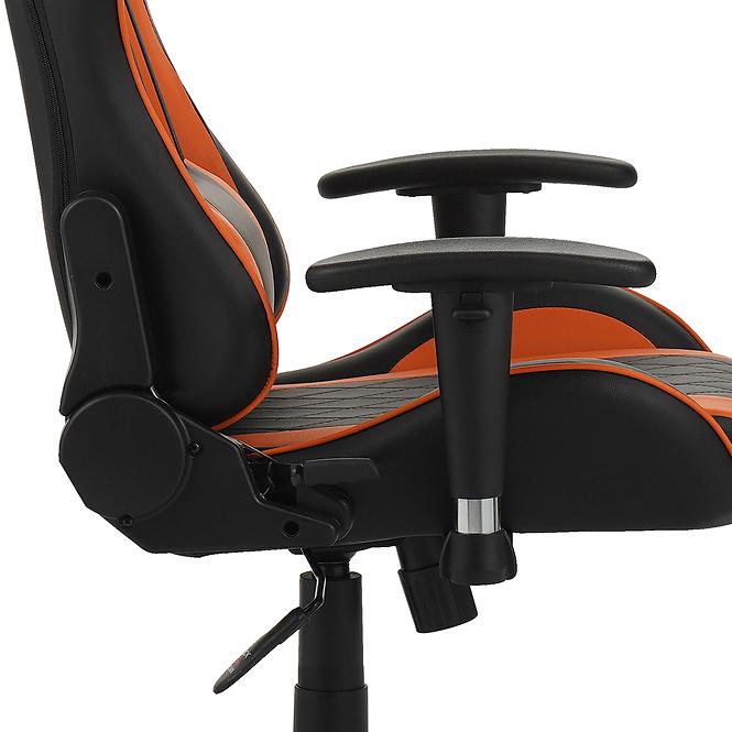 Gamer szék Backhus 8059 fekete/narancs