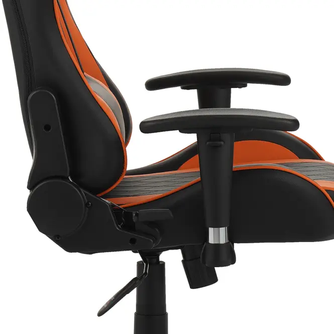 Gamer szék Backhus 8059 fekete/narancs,8
