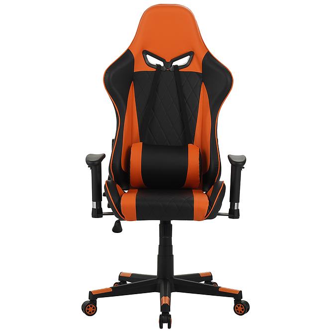 Gamer szék Backhus 8059 fekete/narancs