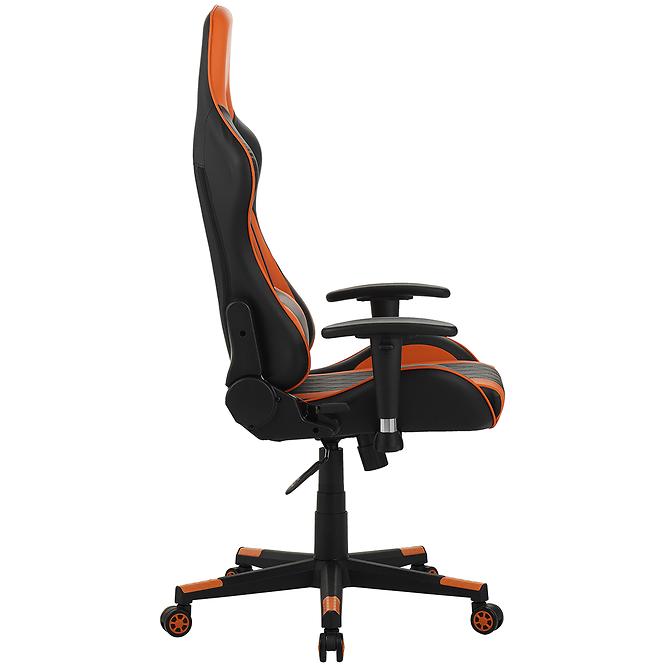 Gamer szék Backhus 8059 fekete/narancs