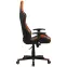 Gamer szék Backhus 8059 fekete/narancs,4
