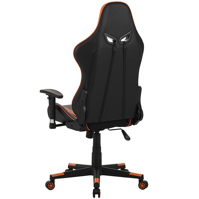 Gamer szék Backhus 8059 fekete/narancs