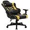 Gamer szék Leander 8691 fekete/sárga,7