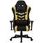 Gamer szék Leander 8691 fekete/sárga,3
