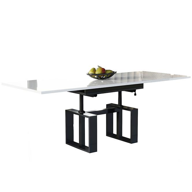 Asztal, felhúzható Empoli 170 fehér fényű