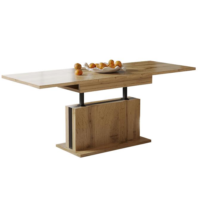 Asztal, felhúzható Solaris 170 tölgy wotan