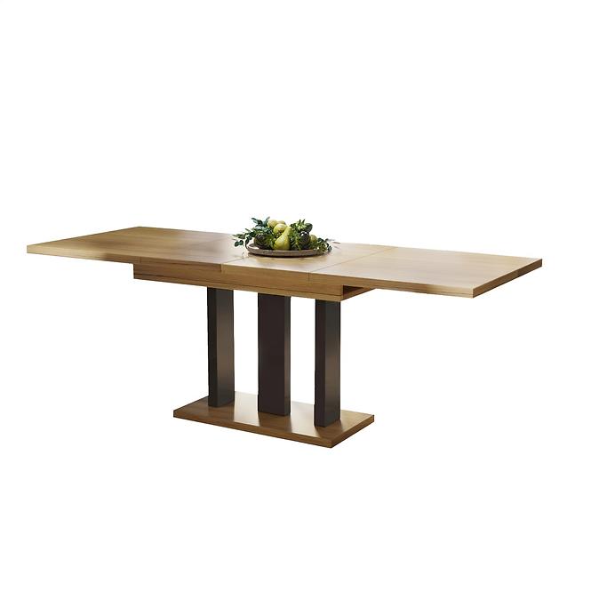 Asztal Appia 210 matt fekete láb tölgy natura