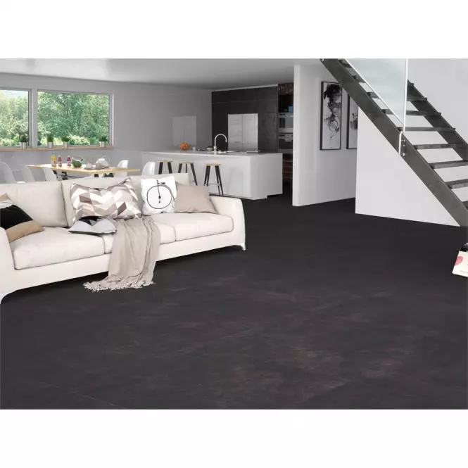 Csempe Gres Metropoli Negro. Lap.  60/120