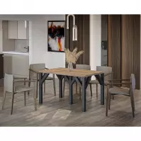 Asztal Dunaj 295 tölgy arany craft