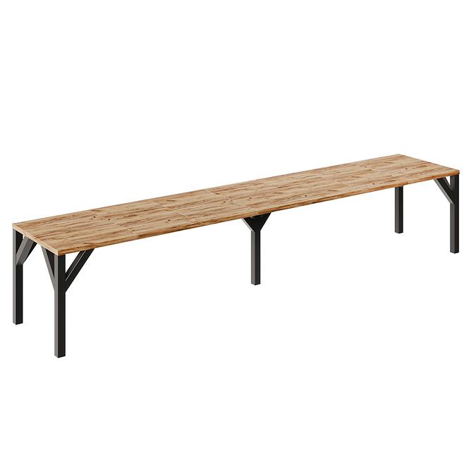 Asztal Dunaj 405 tölgy arany craft