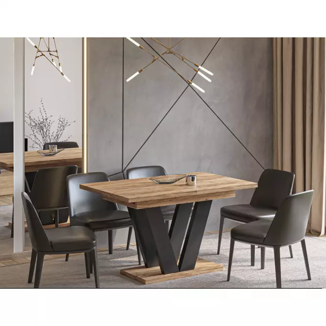 Asztal Lara 210 tölgy arany craft,4