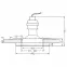 Lámpa SS-23 CH/TR+WH Kerek 2226941,4