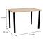 Asztal Ron 110x70 artisan,2
