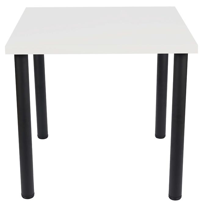 Asztal Ron 80x80 fehér