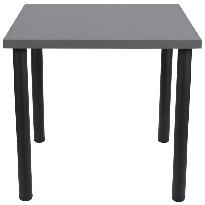 Asztal Ron 80x80 grafit,2