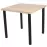 Asztal Ron 80x80 sonoma