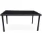 Asztal technorattan Dandy fekete 150x90 cm,2