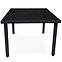 Asztal technorattan Dandy fekete 150x90 cm,3