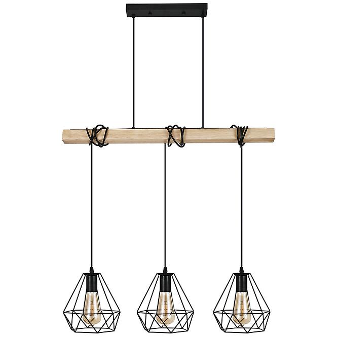 Lámpa GALVEZ 6130 BLACK LW3
