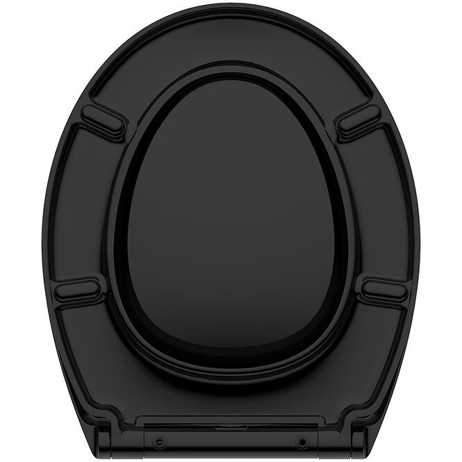 Wc ülőke Amigo fekete lassú záródású,3