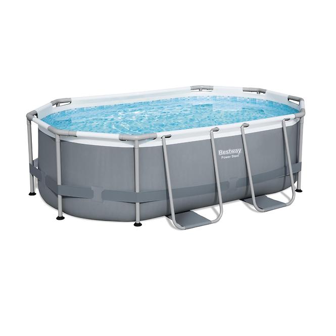 Ovális medence kerettel 3,05 x 2 x 0,84 m 5614A BESTWAY,2