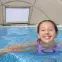 Medence kerettel, napellenzővel 3,96x1,07 m és tartozékok 561FY,10