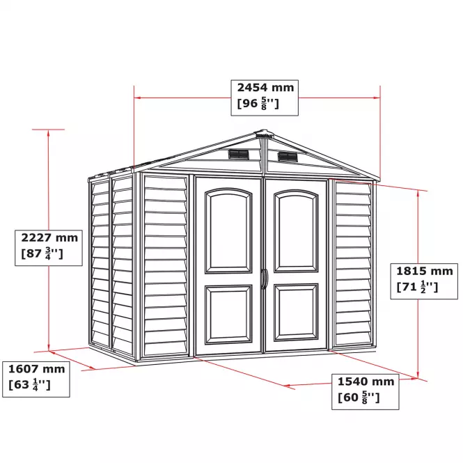 Kertiház Store All  8x6