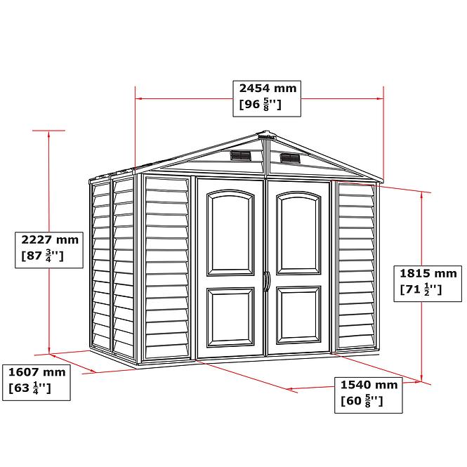 Kertiház Store All  8x6