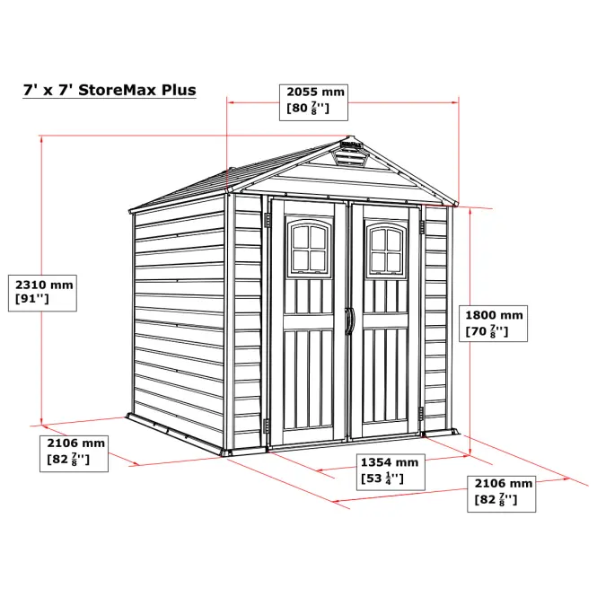 Kertiház Store Max 7x7,9