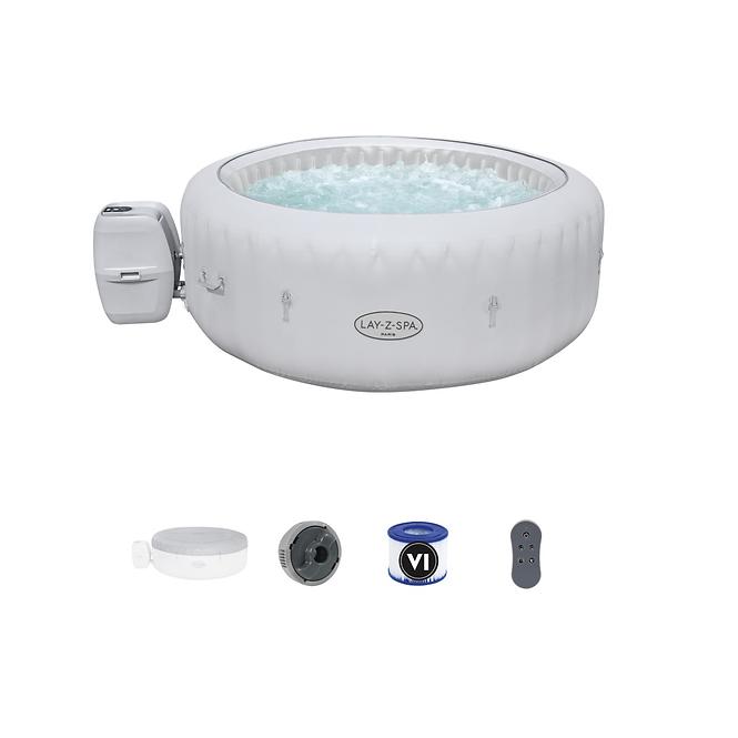 Hidromasszázs medence SPA 1,96 x 0,66 m Paris Lay-Z-Spa®  AirJet™ 60013