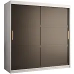 Szekrény Amiro 1 180 fehér/fekete