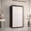 Szekrény Amiro 1 100 fekete/fehér,6