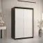 Szekrény Amiro 1 120 fekete/fehér,6