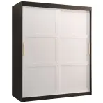 Szekrény Amiro 1 150 fekete/fehér