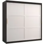 Szekrény Amiro 1 180 fekete/fehér