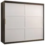 Szekrény Amiro 1 200 fekete/fehér