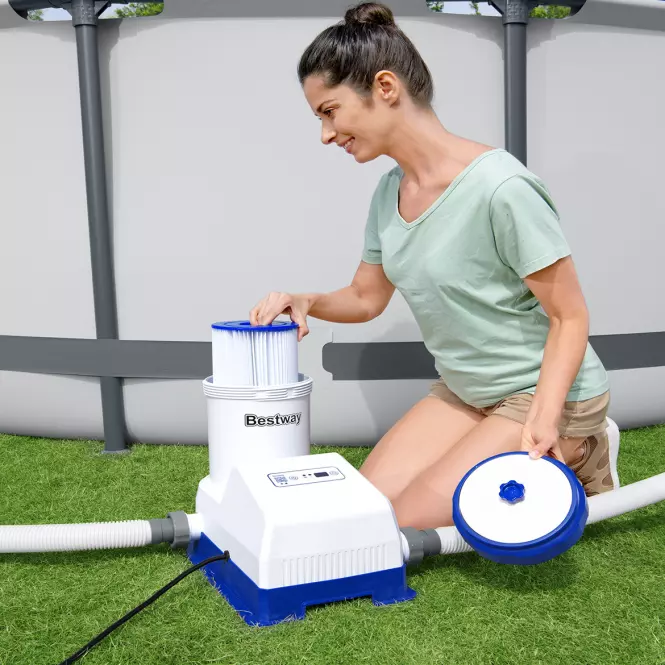 Medence patronos szivattyú Smart Touch Wifi 5678 L/H 58680,4