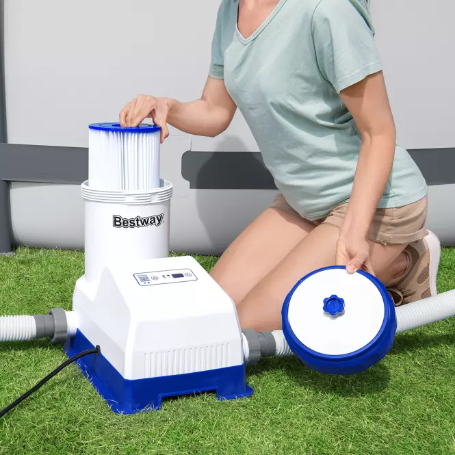 Medence patronos szivattyú Smart Touch Wifi 5678 L/H 58680,5