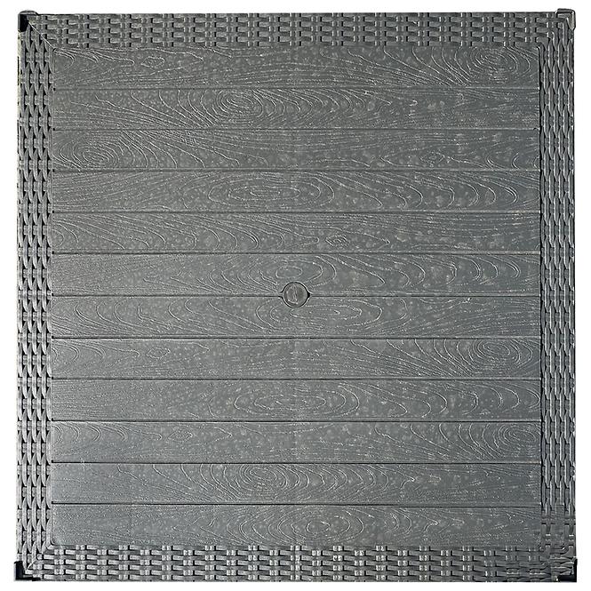 Asztal Infinitty szürke 90x90 cm