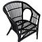 Rattan szék Dion fekete,5