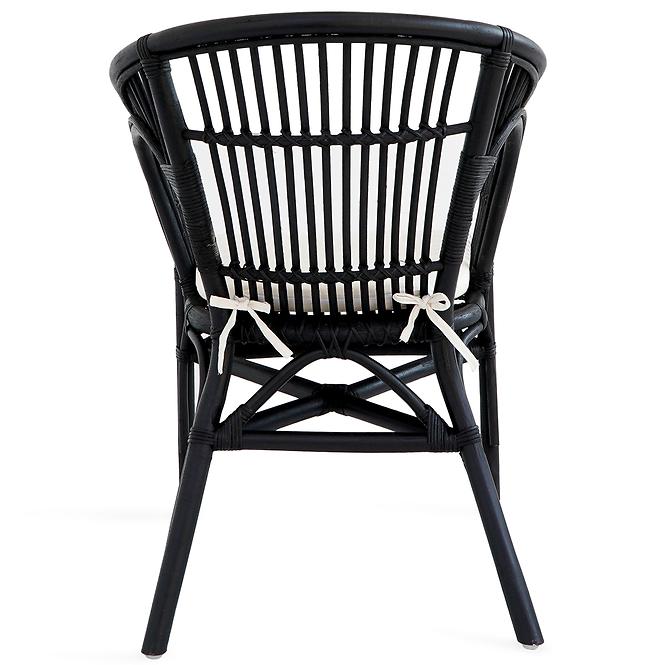 Rattan szék Dion fekete