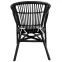 Rattan szék Dion fekete,6